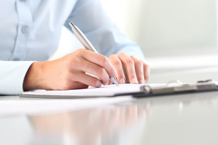 ご来院・問診票の記入